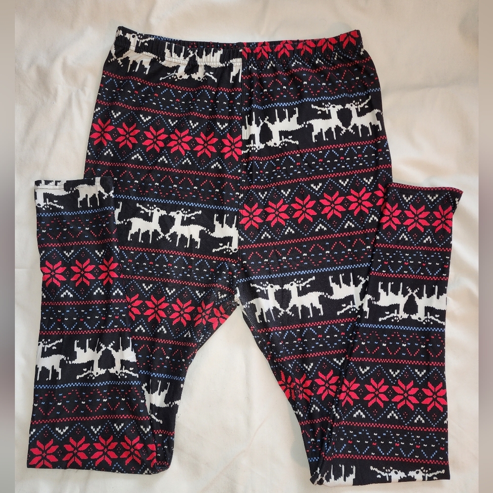 Christmas patterned leggings